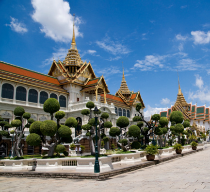 Part of the Thai Royal Palace in Bangkok.©kidcyber