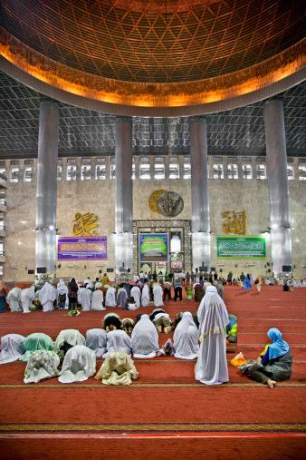 Inside a mosque in Indonesia iStock