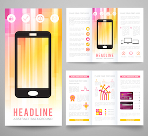 Layout A Using a couple of pamphlets and a headline section.