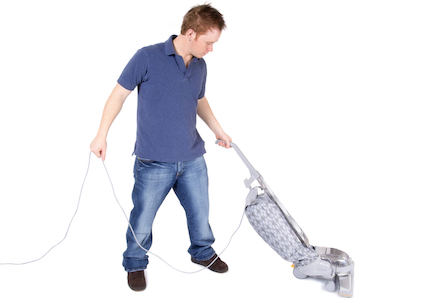 Upright vacuum cleaner ©iStock/Getty Images