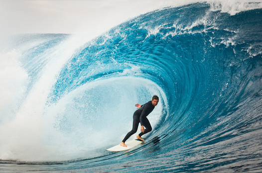 Shooting the Tube. © iStock/Getty Images