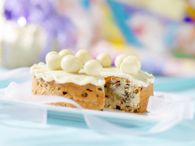 A simnel cake Photo ©iStock