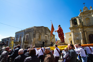 An Easter Sunday procession in a village in Sicily. ©iStock
