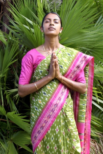 Praying can take place anywhere, not only inside a temple. Photo©iStock