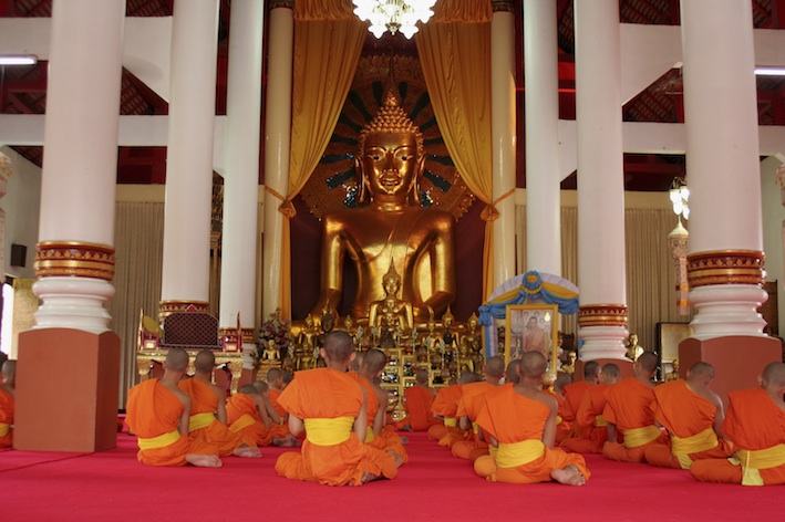 Young monks at a temple. ©Getty