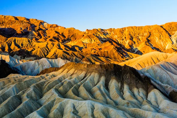 Zabriskie Point in Death Valley, USA. ©Getty 