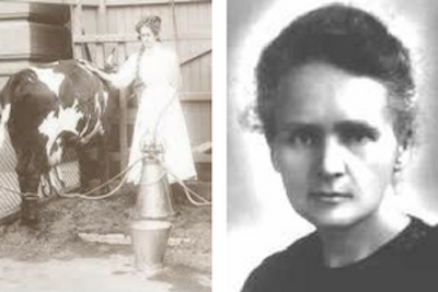 Anna Baldwin, Inventor of the first successful suction milking machine.© Wikipedia