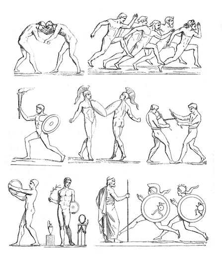 Athletes at the ancient Games were nude. ©iStock