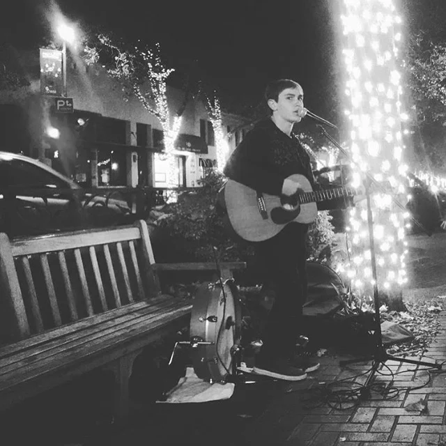 Busking on University Ave
