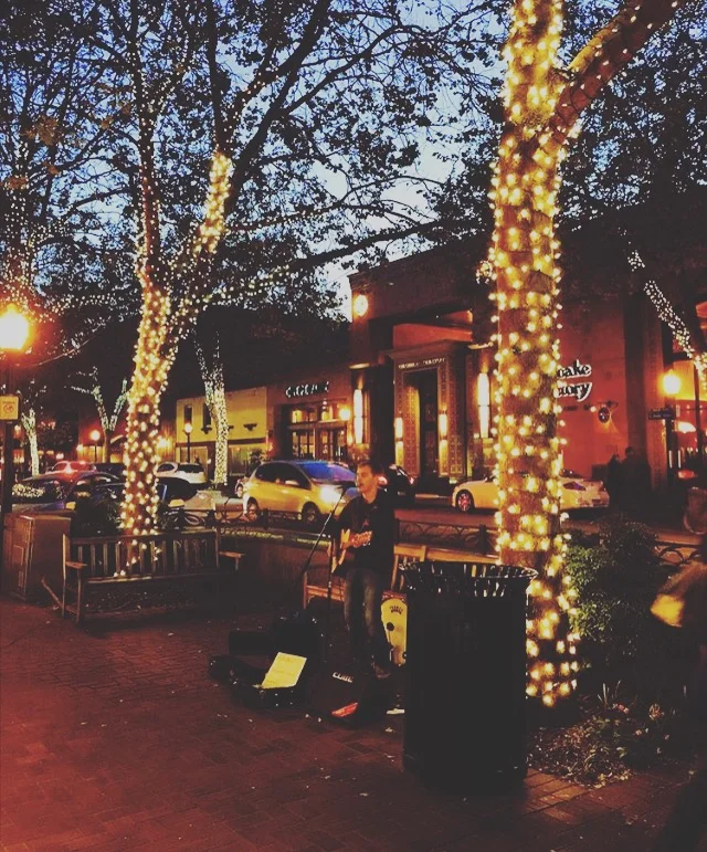 Busking on University Ave
