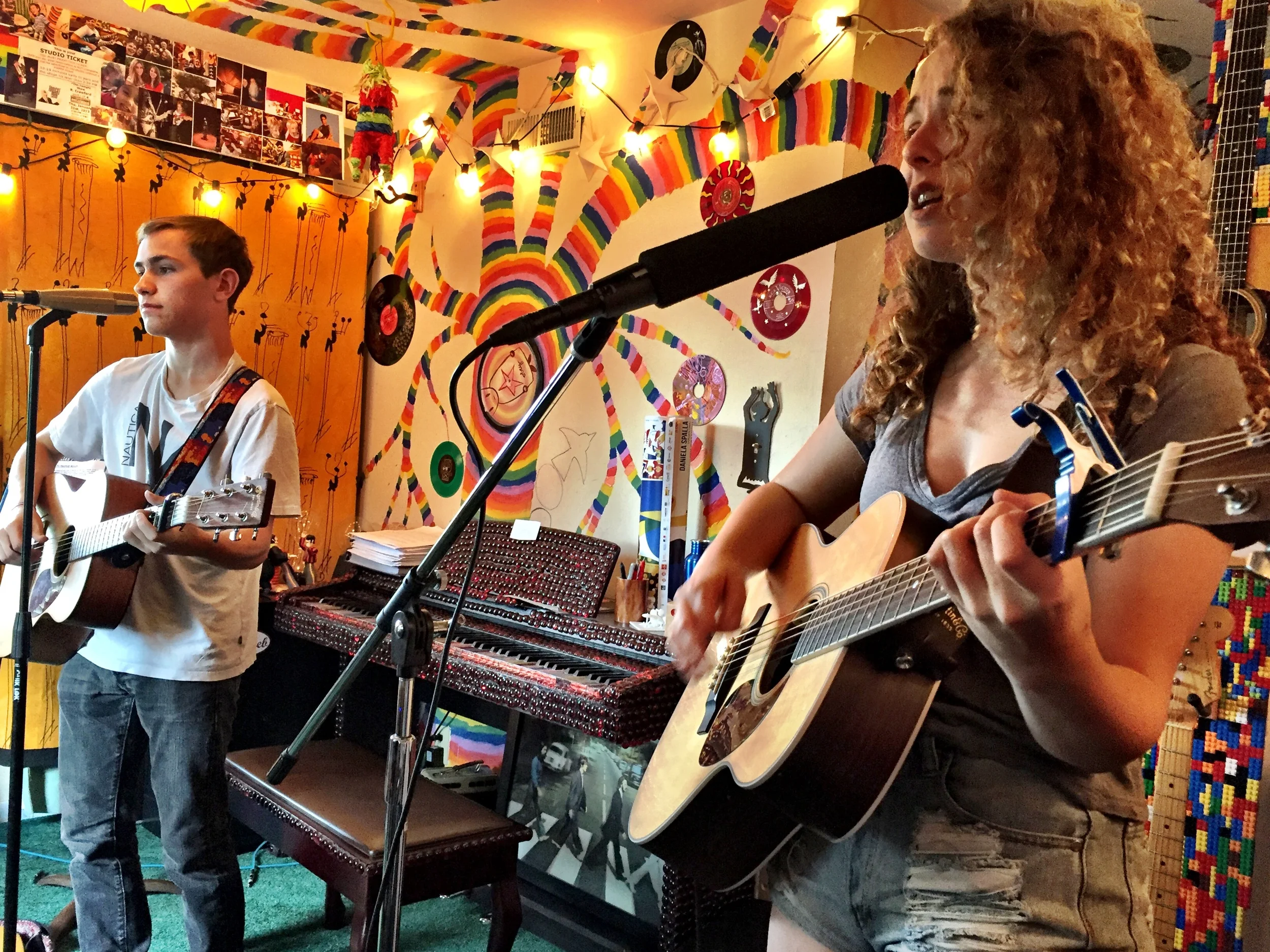 Recording with Mac Cornish