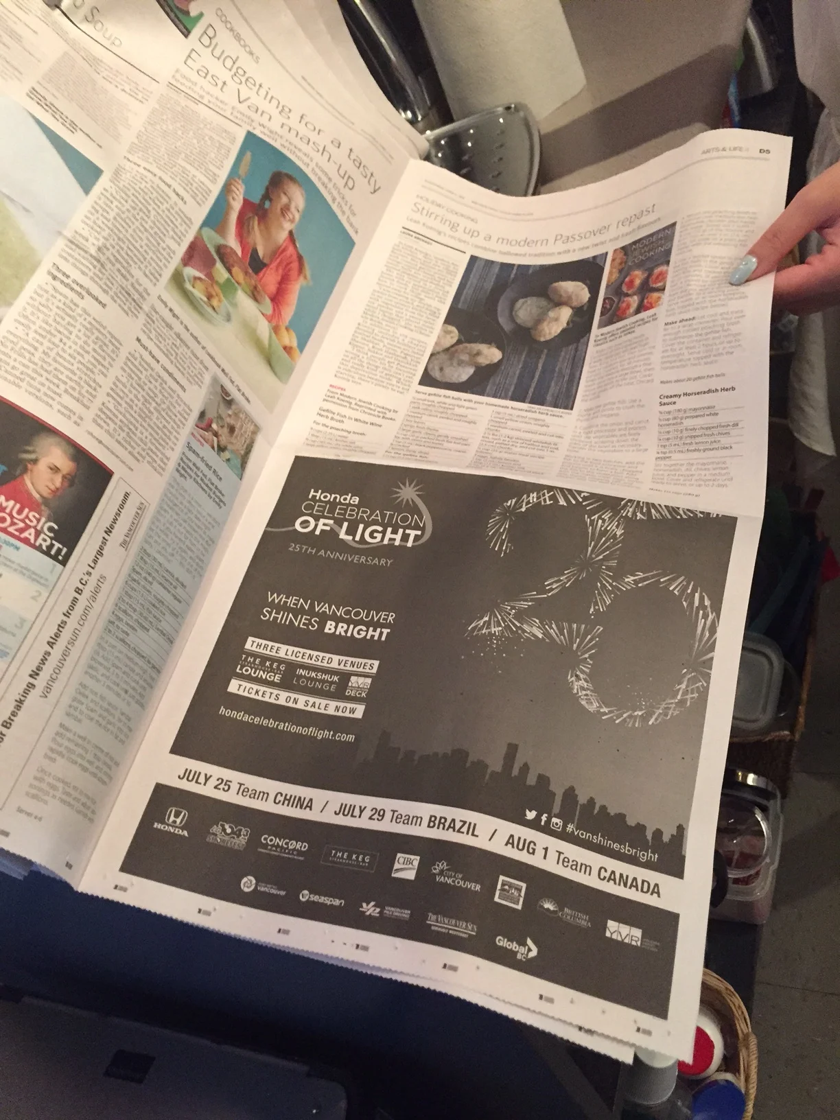 25th Anniversary Honda Celebration of Light 2015