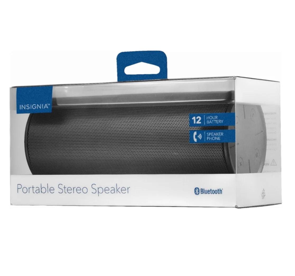 INSIGNIA PORTABLE STEREO SPEAKER