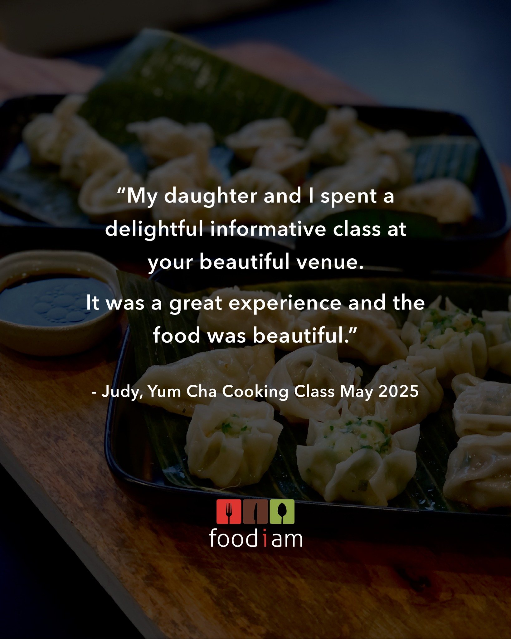 Our classes never fail to disappoint!

#foodiam #cookingclass #wagga #waggawagga #testimonial