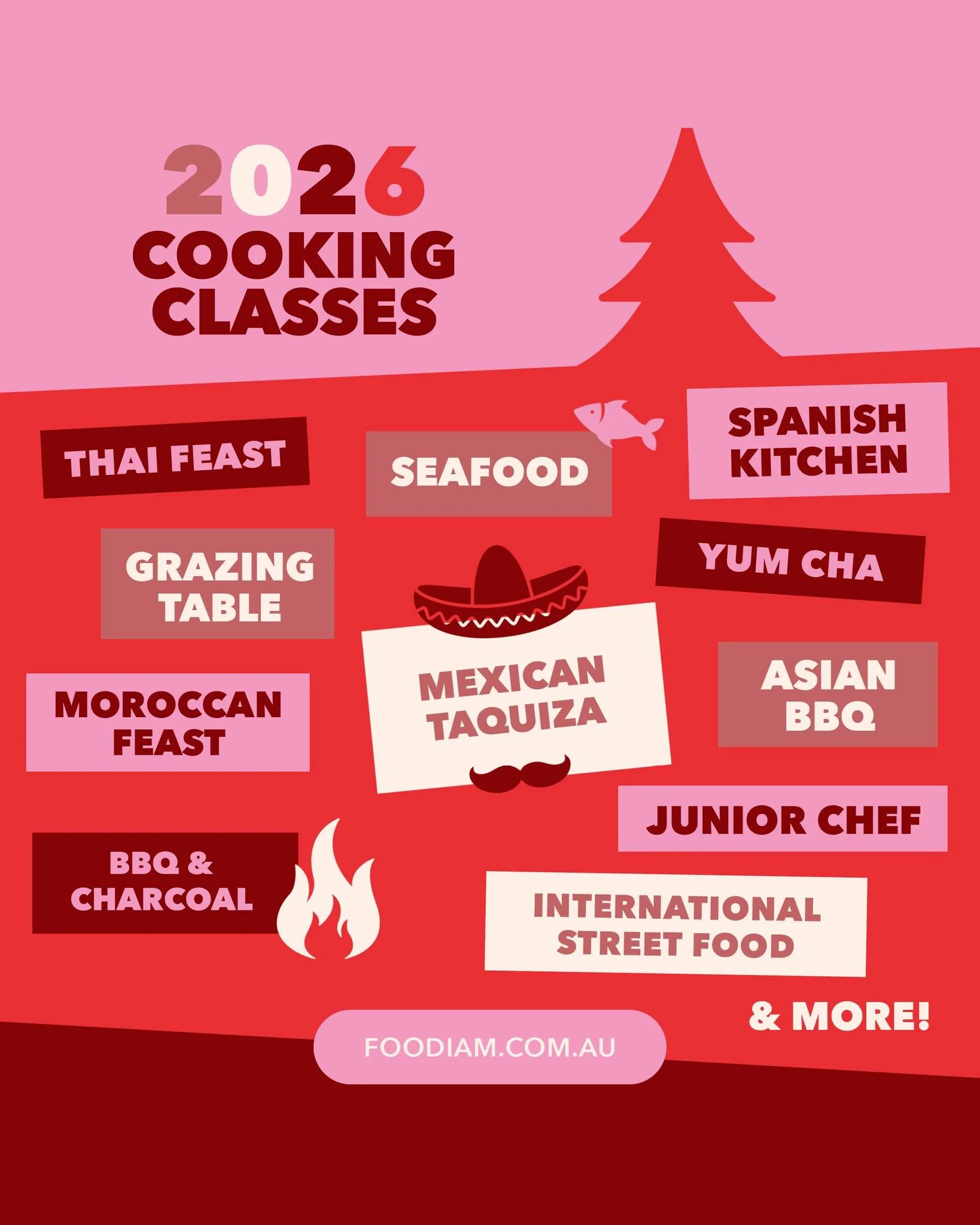 Gift a food experience this Christmas! 🎁

We&rsquo;ve got a great selection of classes scheduled for 2026 with some of our favourites returning. 

2026 is our last year of cooking classes at Food I Am, so take this opportunity to gift a unique exper