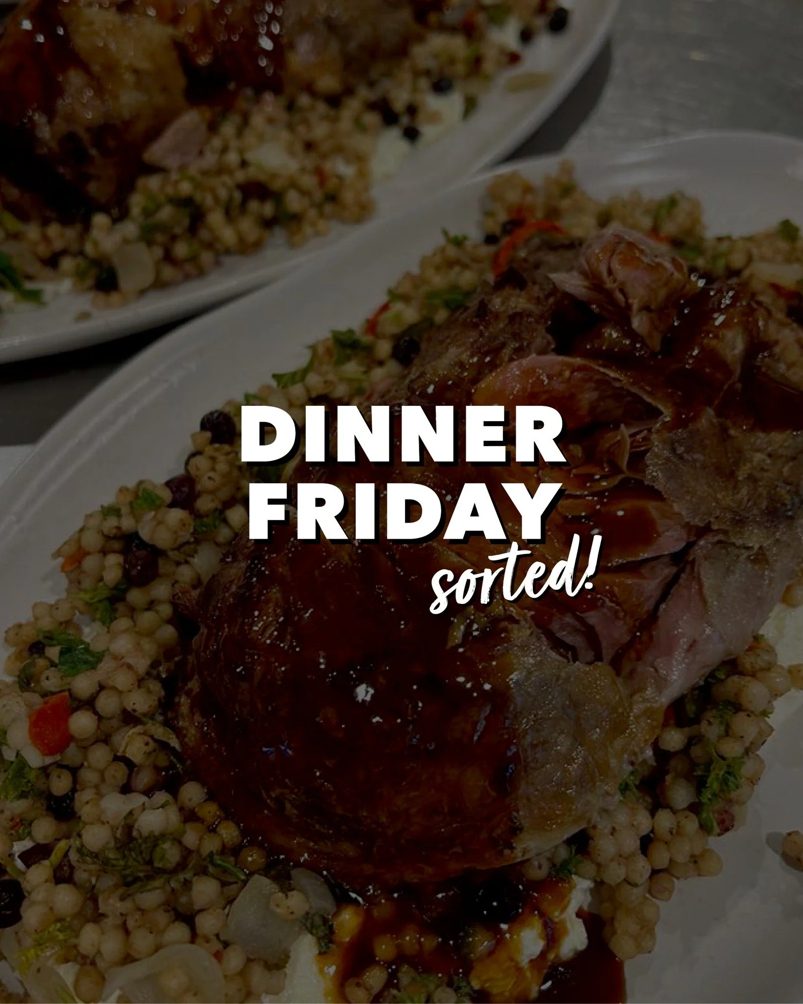Got dinner plans Friday? 

Places have just become available at our Combined Christmas Dinner this Friday (5th December). If you've got a group or there's just a few of you, we've got you sorted! This is your last chance to book in for dinner with us