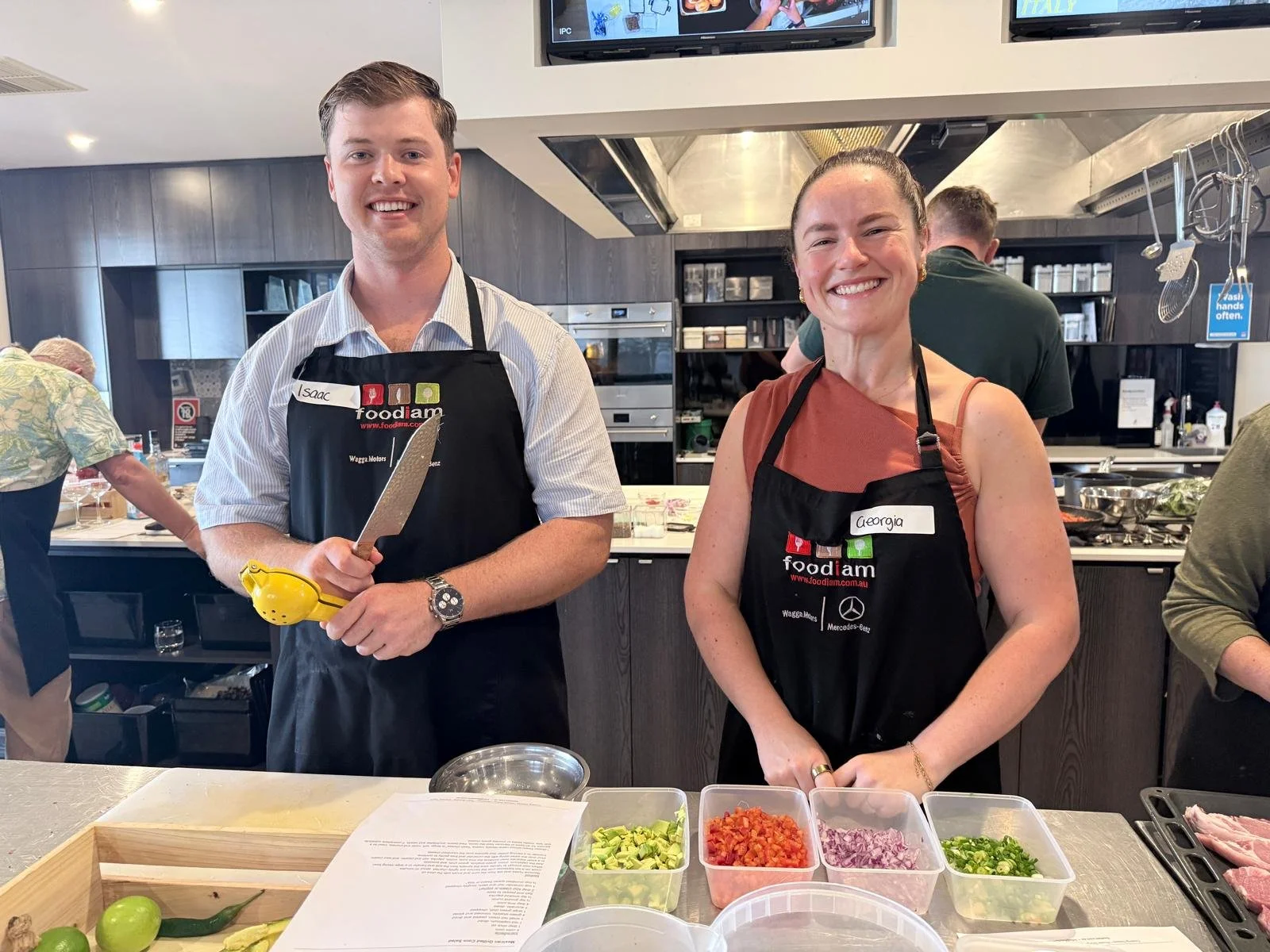 Picking up chef tips and a few new favourite dishes!

#foodiam #cookingclass #cookingschool #wagga #waggawagga