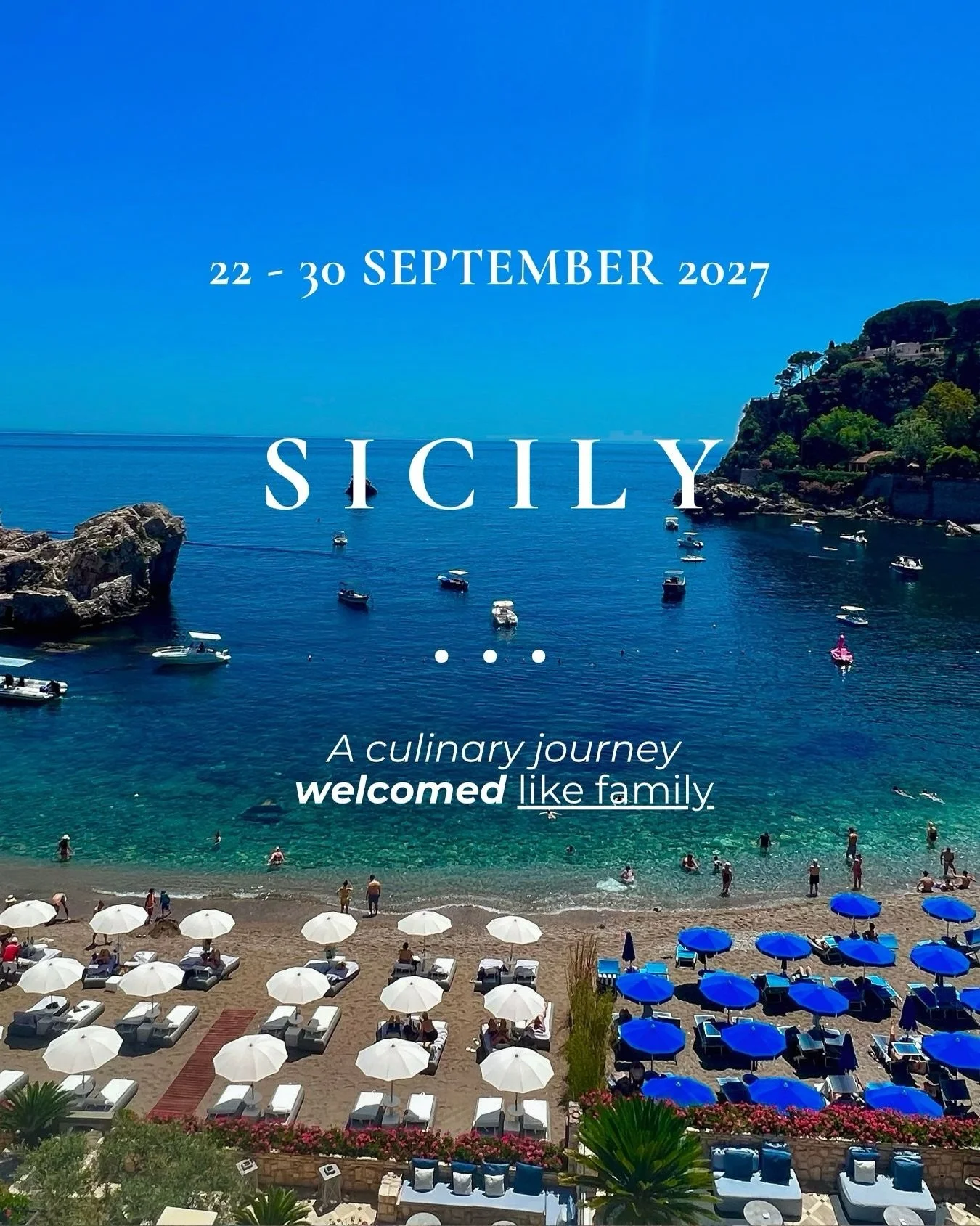 We cannot wait to take you to Sicily in 2027! 

Curious about a few more details from this trip, we have shared some highlight of the trip!

Only 2 spots remain on this incredible tour - grab them quick, shoot me an email on tania@foodiam.com.au 

#t