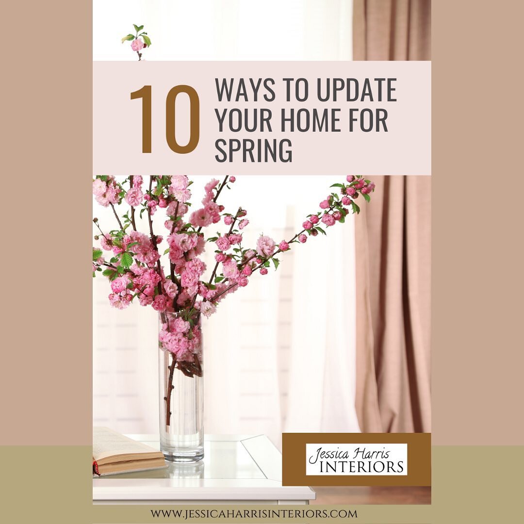 After this long winter, Spring Fever is hitting hard! Check out some of my favorite tips to Update Your Home for Spring.
Here&rsquo;s hoping for some warmer weather. 🌷

#springdecor #springhome #interiordesign #idahointeriordesign #springfever #spri