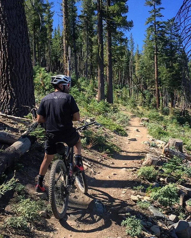 Difficulty breathing? Welcome to #8500ft elevation #laketahoe #tahoerimtrail