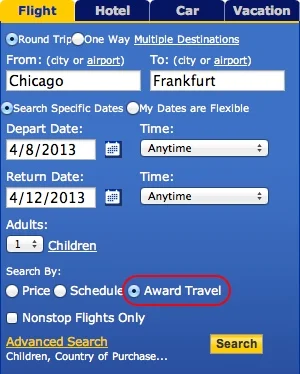Thrill of Booking Award Tickets - How To Book