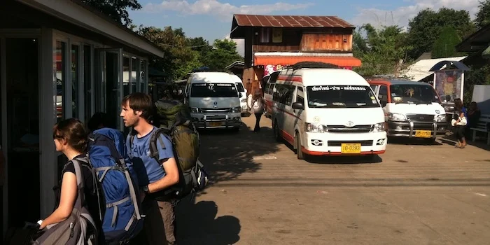 Bus, Minibus, and Van Options From Pai to Chiang Mai and Mae Hong Son