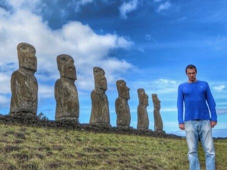 2014 birthday easter island chile moai
