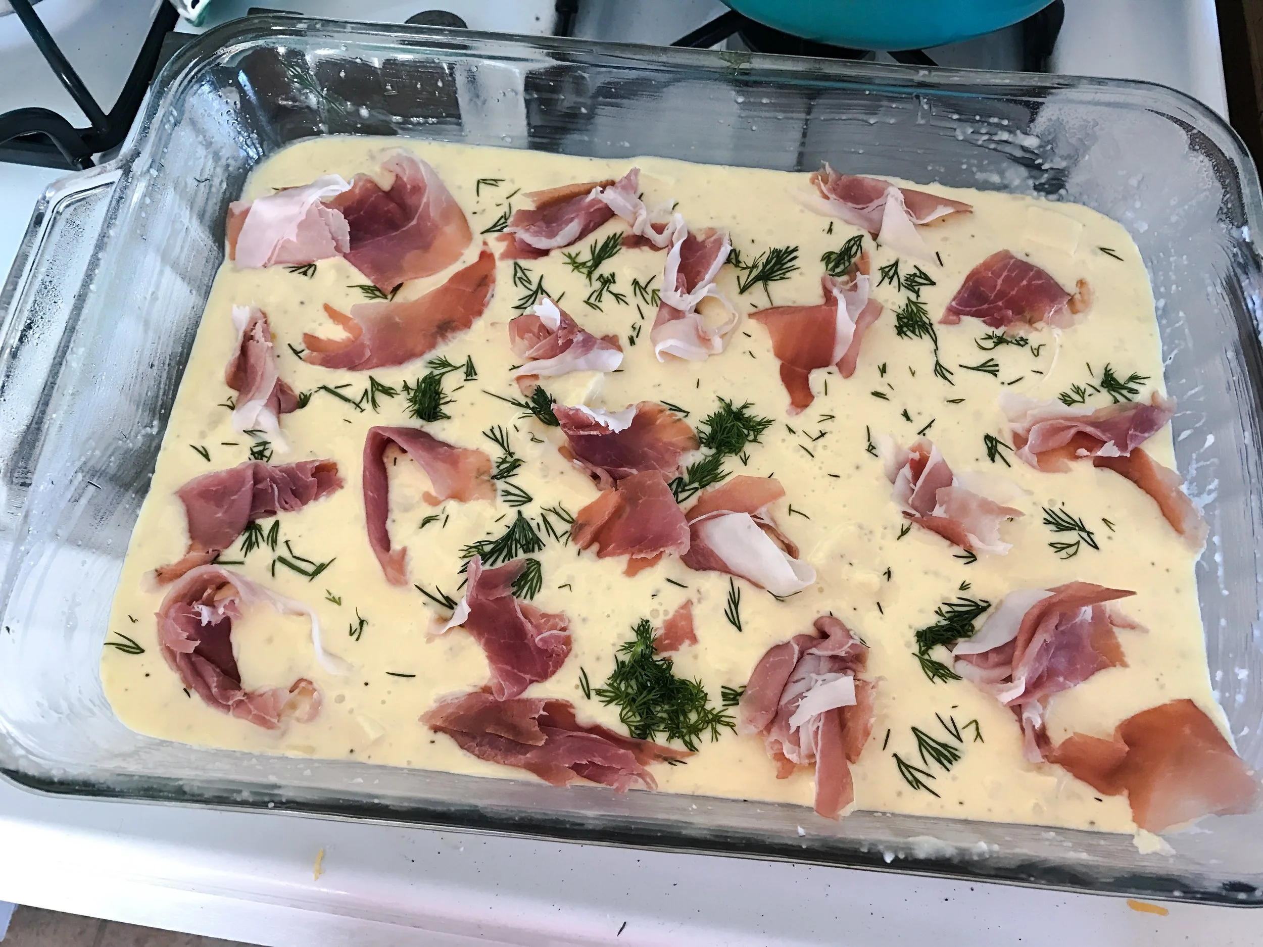 KETO RECIPE HAM PROSCIUTTO AND DILL FRITTATA Keto In The City