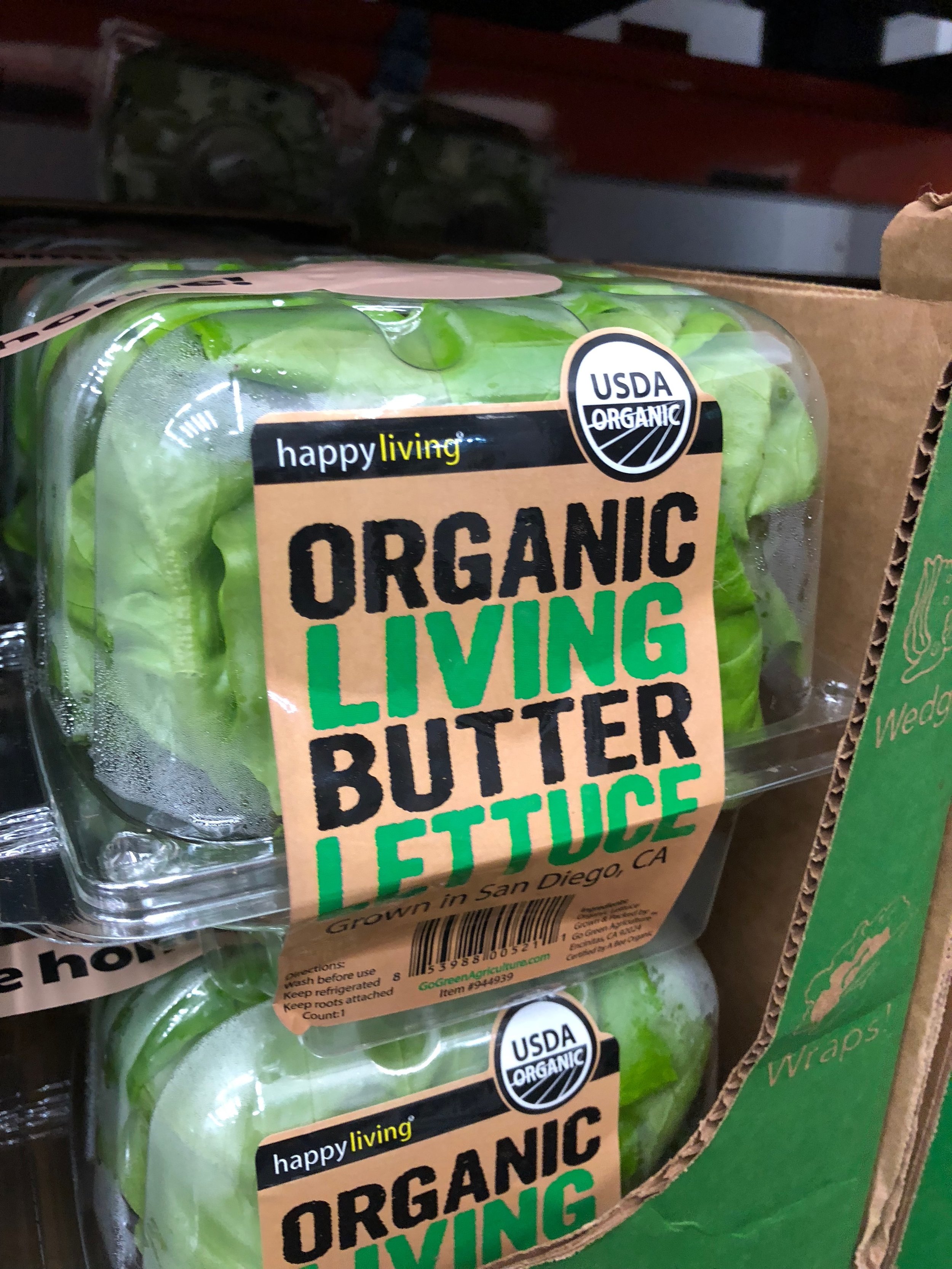 Image result for costco organic live salad