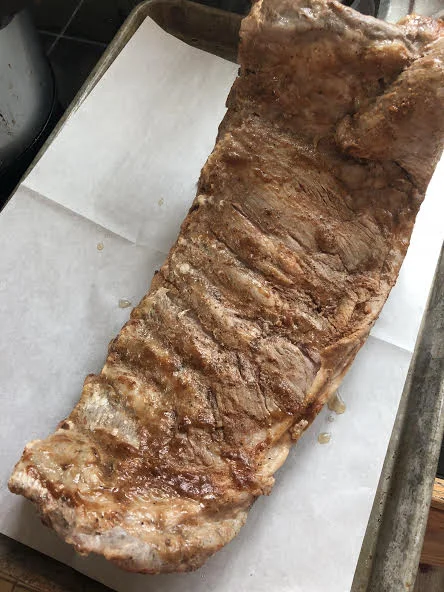 keto ribs out of the slow-cooker