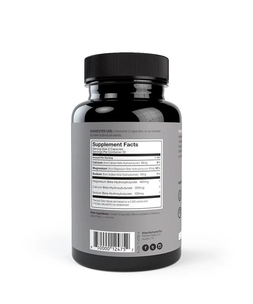 nutrition facts ketones
