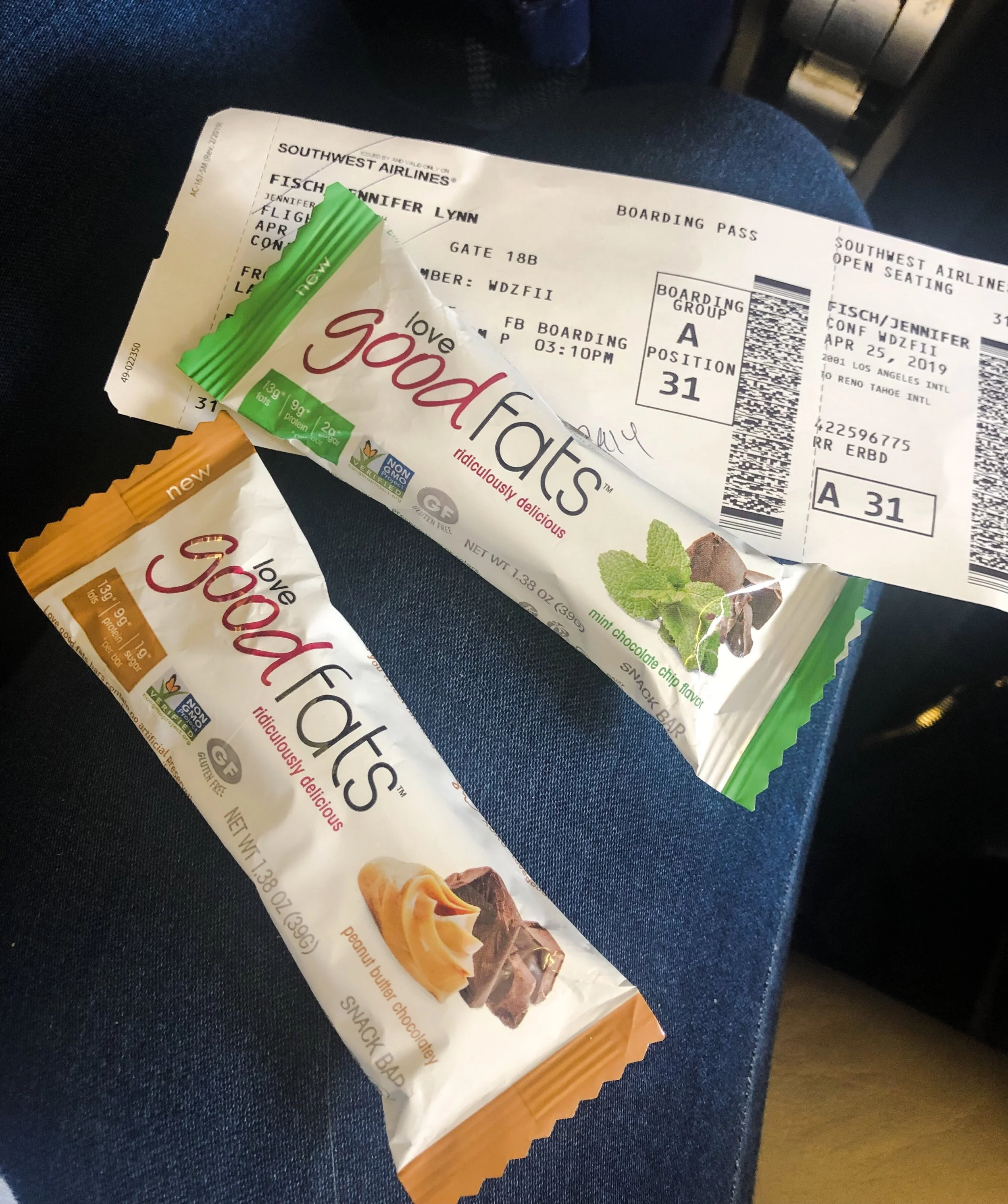 Love Good Fats- My new favorite travel snack! 