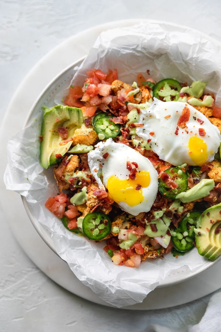 Keto Recipe Cauliflower Nachos Keto In The City