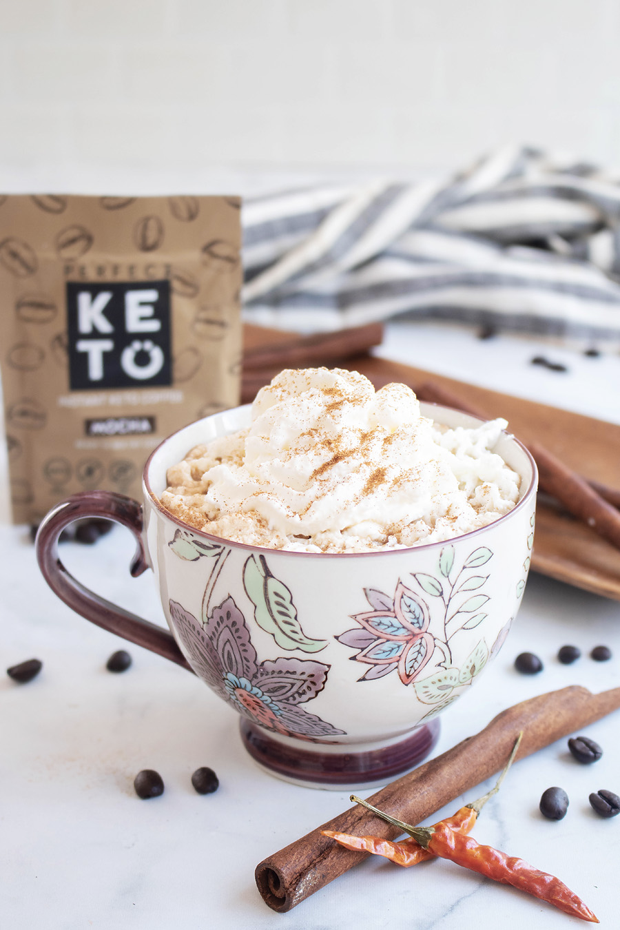 Keto Mexican Mocha with Superpowers!!! 