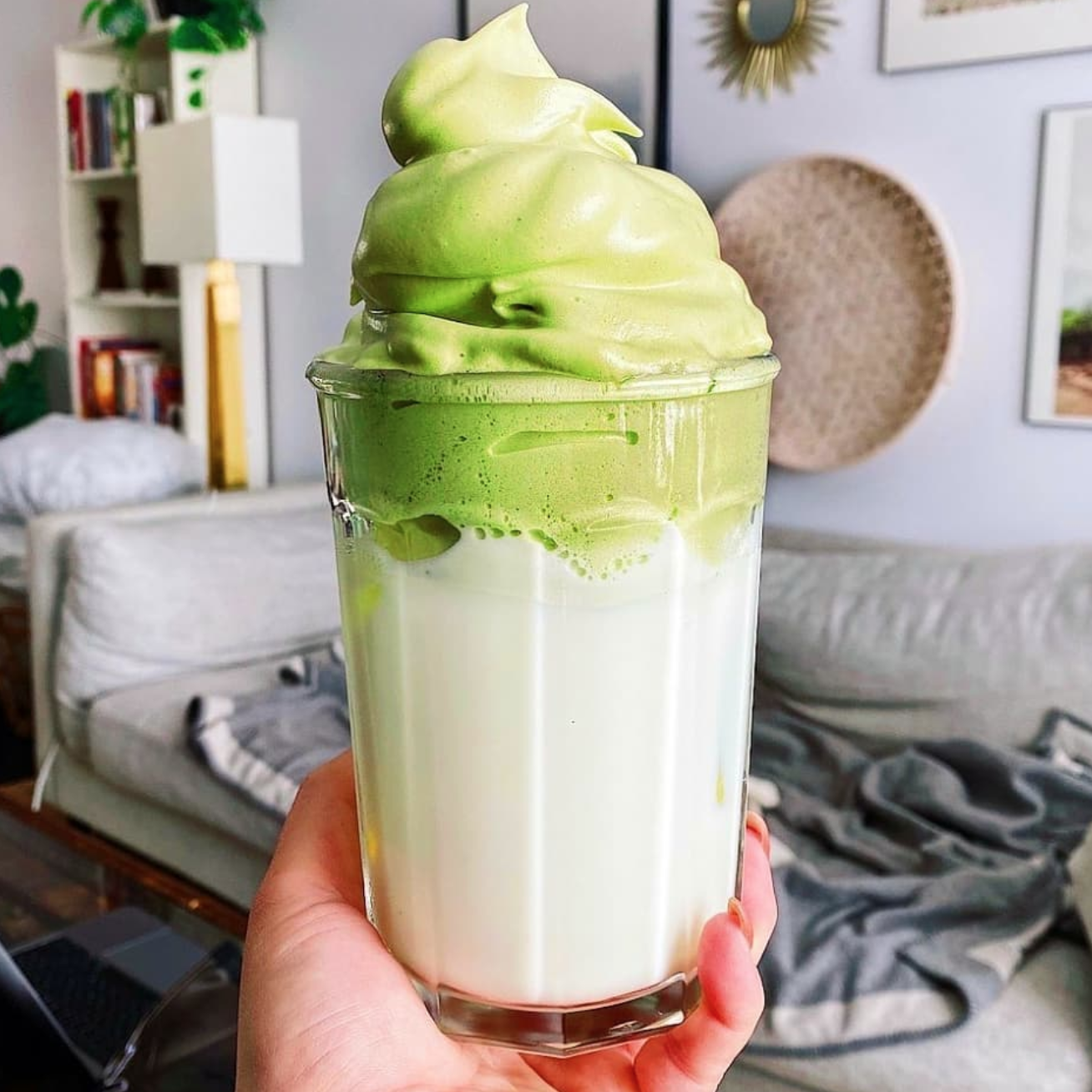 KETO RECIPE: Whipped Dalgona Matcha