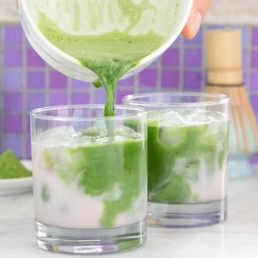 KETO RECIPE: Iced Matcha Latte