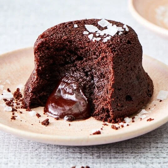 KETO INSTANT POT RECIPE: Mini Chocolate-Espresso  Lava Cakes with Sea Salt