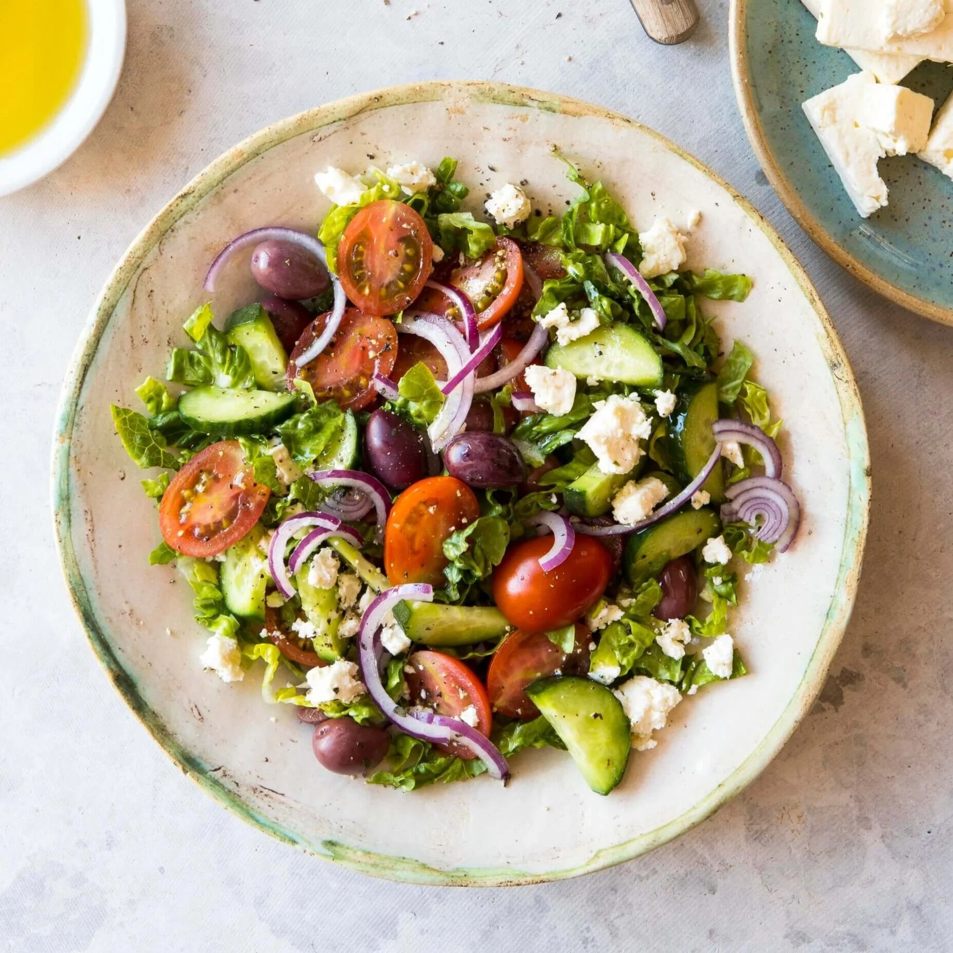 KETO RECIPE: Chopped Greek Salad