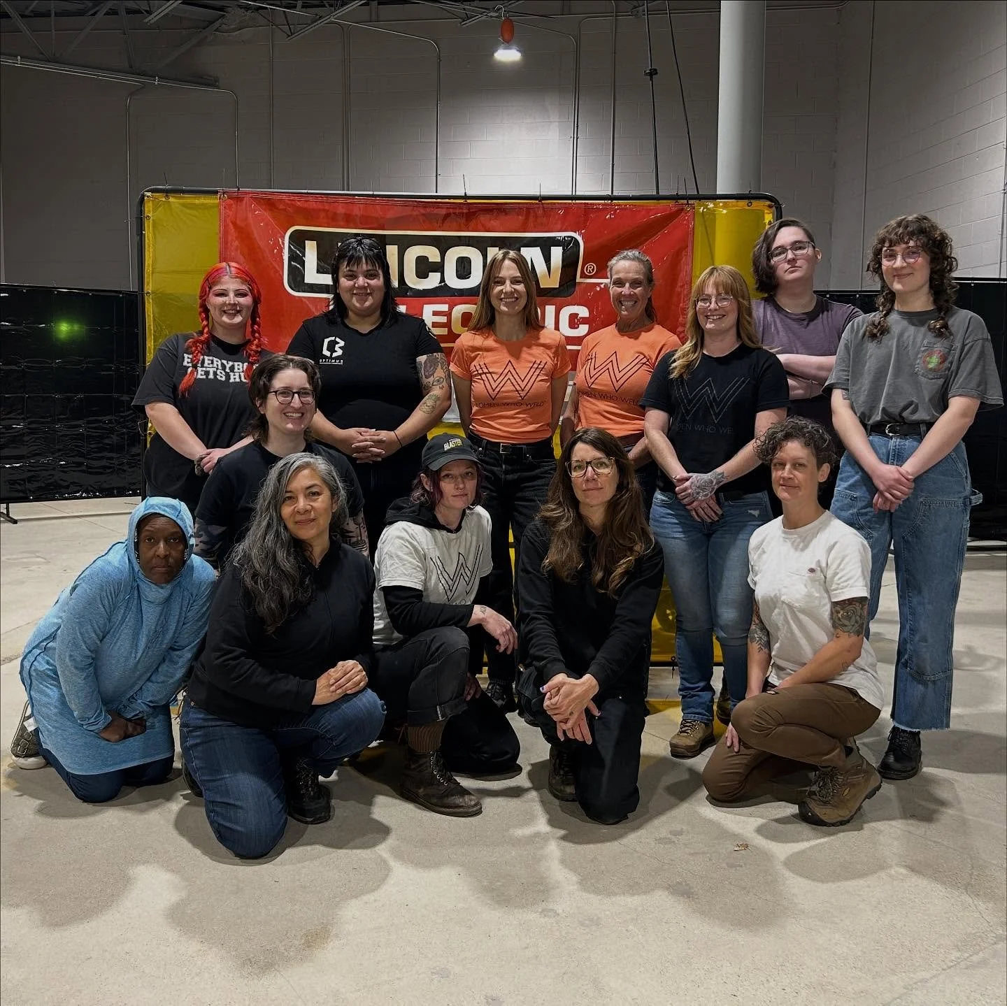 Our largest Week-Long Intensive Training Class to date is a wrap! 10 participants, 5 of whom participated in one of our Single-Day Introductory Workshops sometime between 2019 and 2025, can now gas metal arc weld all joints in all positions on both s