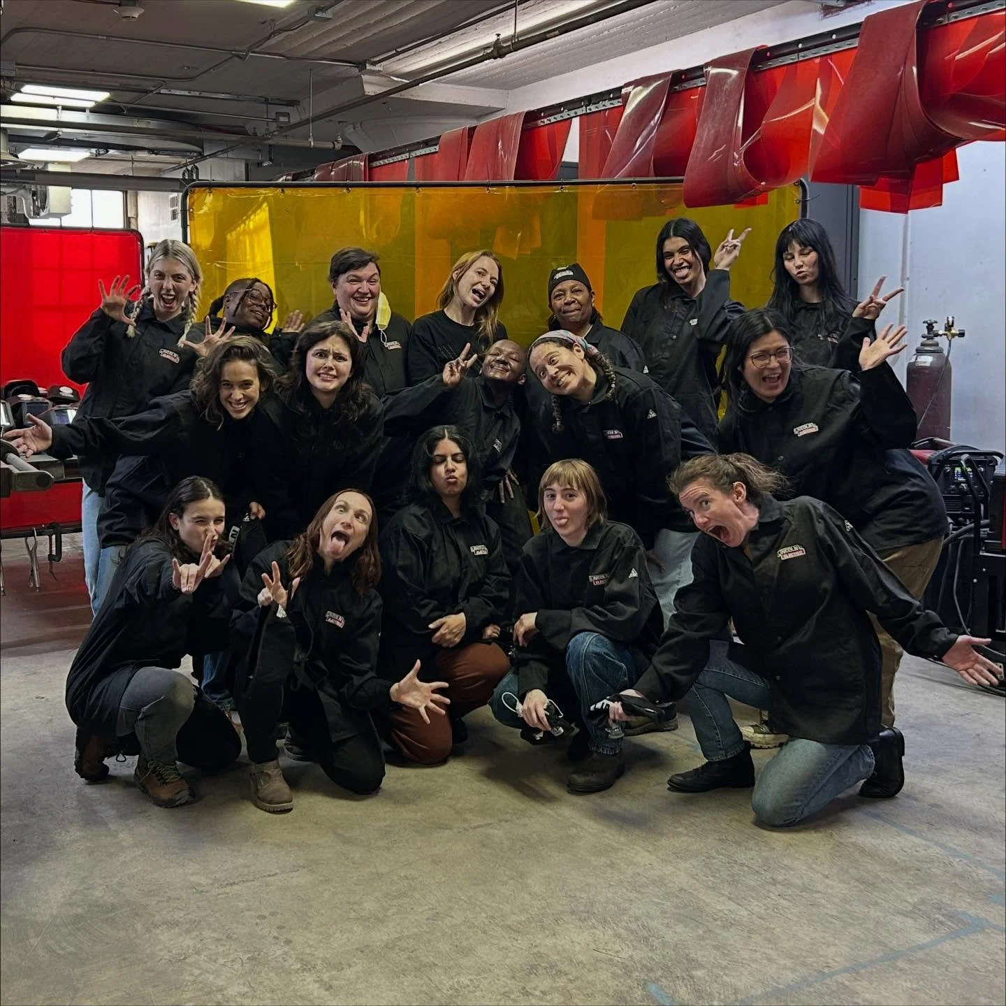 We held another sold-out, Single-Day Introductory Workshop this weekend in which participants from Michigan, Ohio, Pennsylvania, Massachusetts, Connecticut, Maryland, New York, and Georgia (a lot of commuters in this one!!) learned how to gas metal a