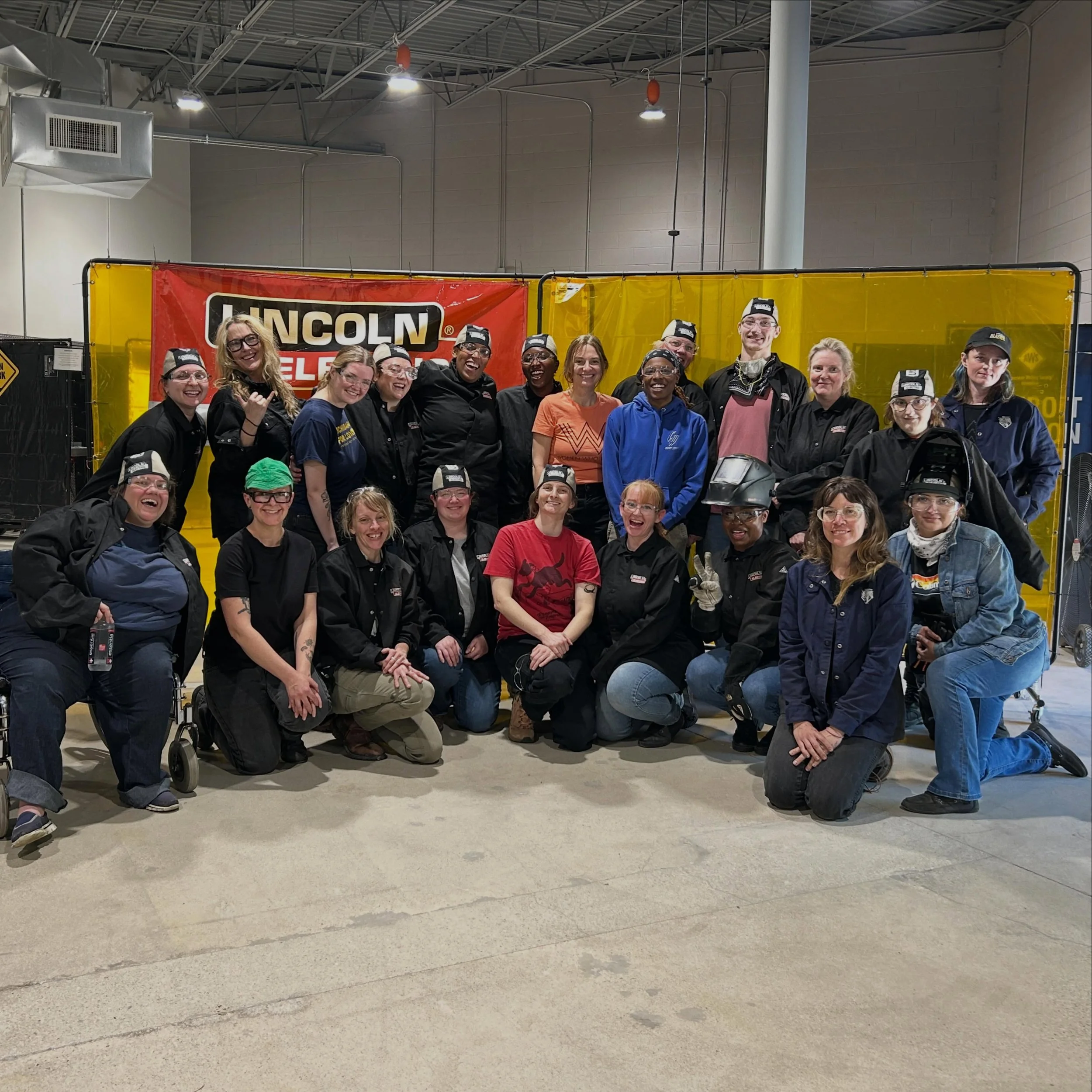 We&rsquo;ve increased our training capacity yet again and held our largest Single-Day Introductory Workshop to date! 20 participants learned the basics of gas metal arc welding on multi-process @lincolnelectric machines! Our next Week-Long Intensive 