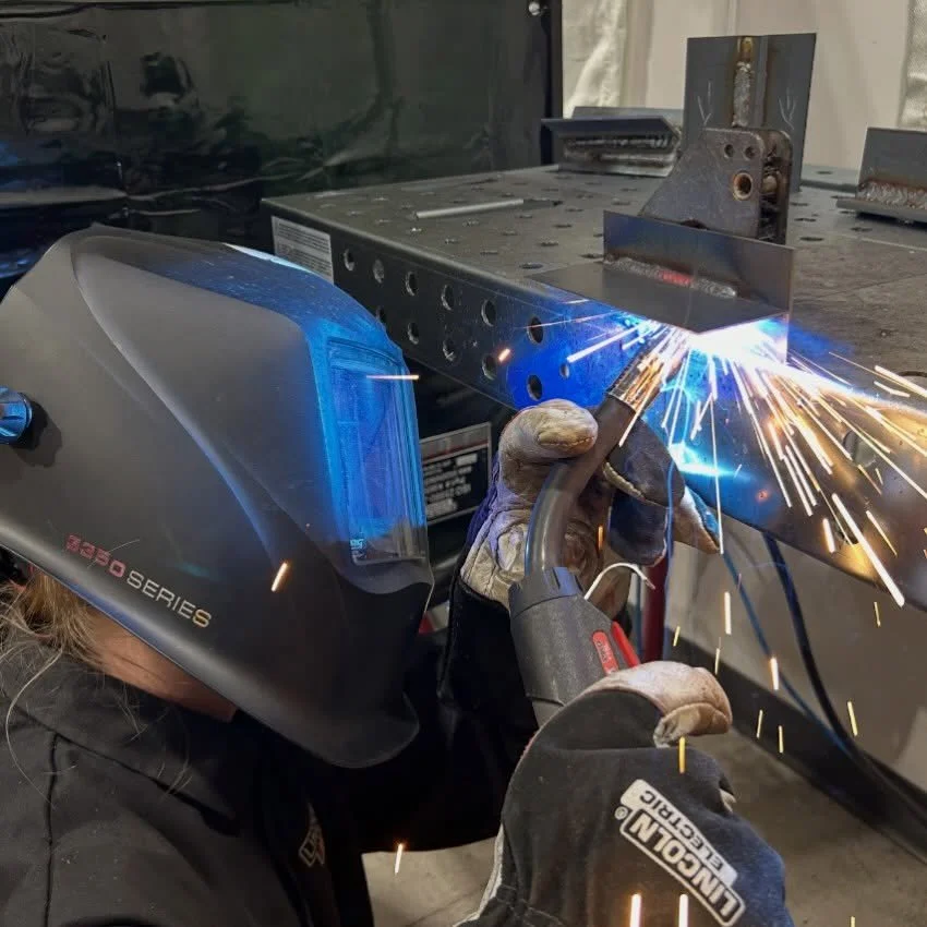 Our largest Week-Long Intensive Training Class to date is underway! 11 participants, all residents of Michigan, are learning a new skill to take on a new career in the welding industry! We would like to thank the Berman Foundation for supporting Wome