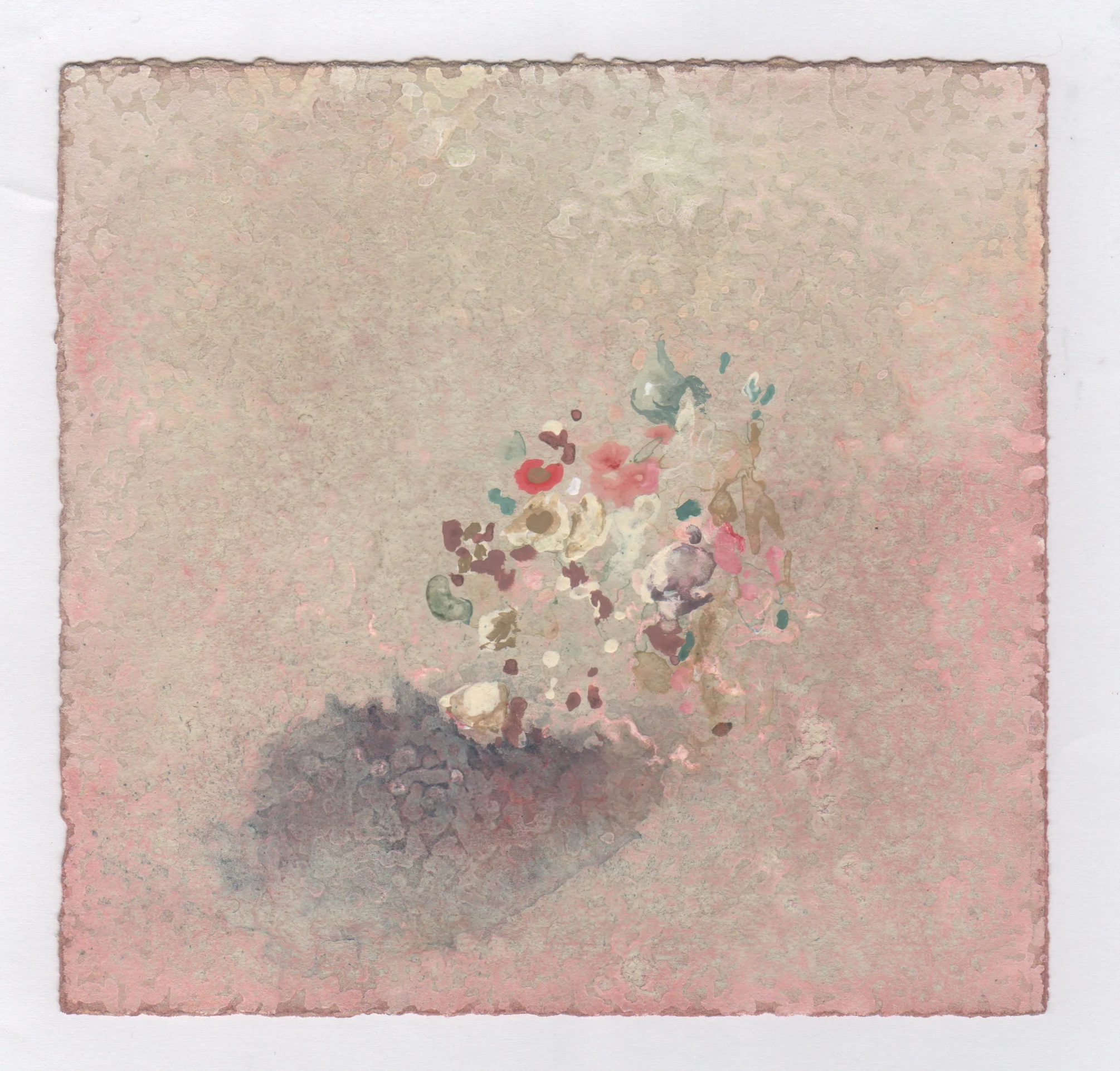 Fastoon | acrylic on paper | 5 3/4 x 5 3/4 inches | 2014