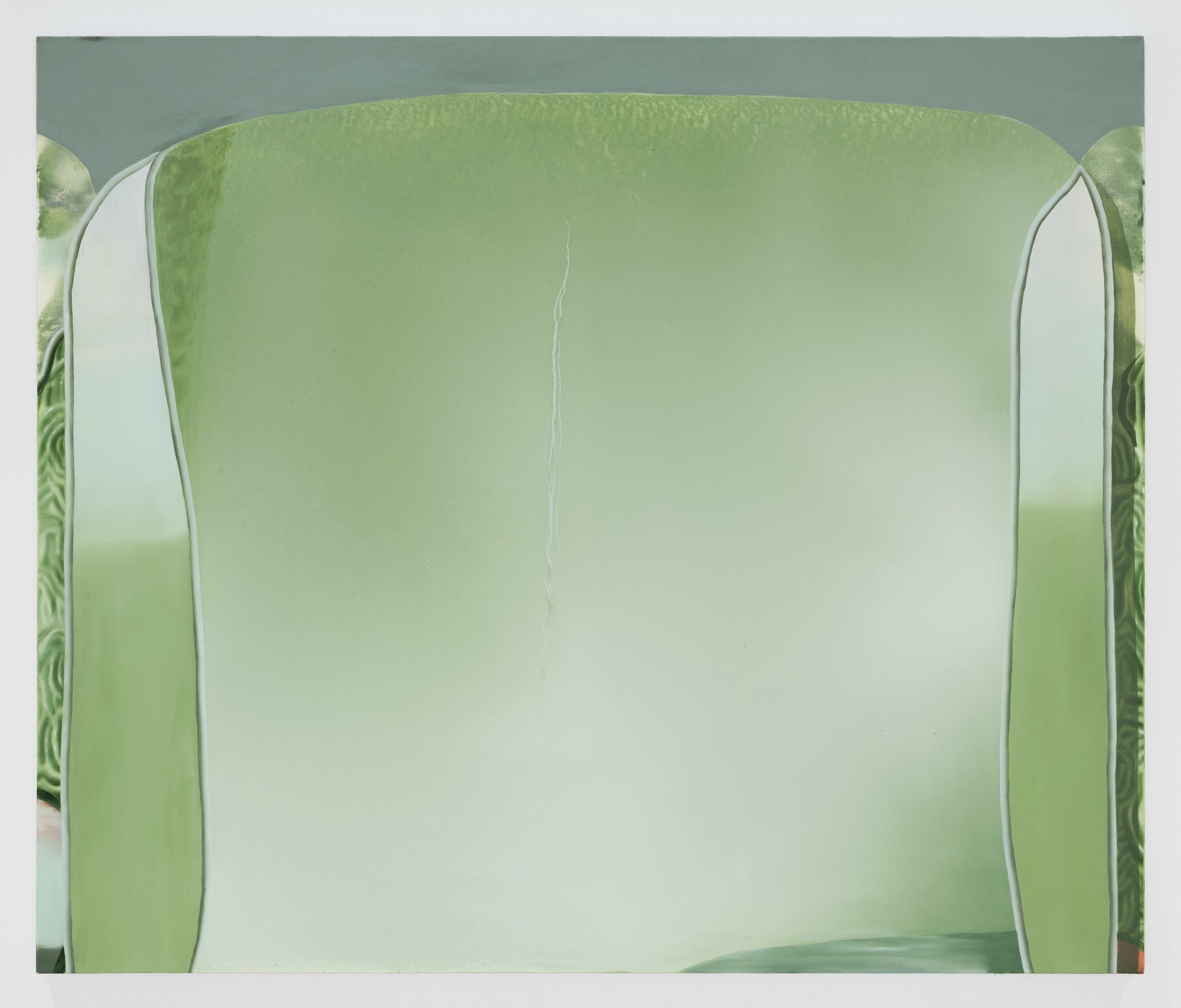 Green Being | oil on canvas | 33 x 39 inches | 2017