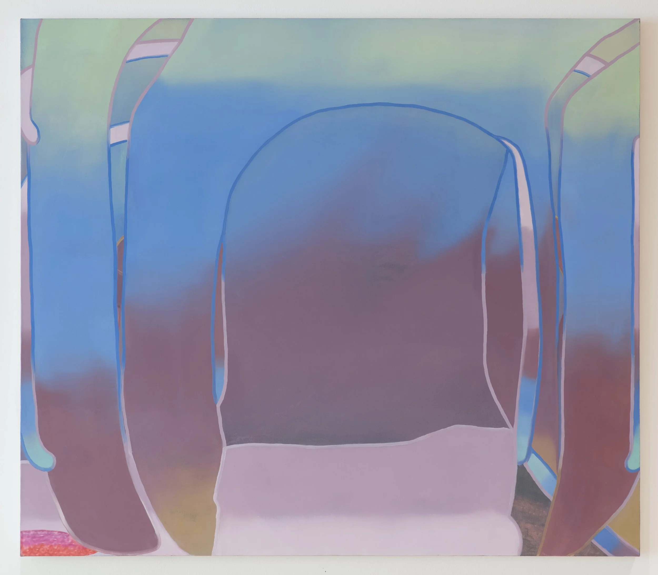 Cradled Sway | oil on canvas | 47 x 54 inches | 2016