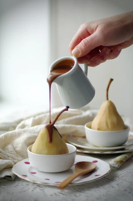 Poires Belle Helene !