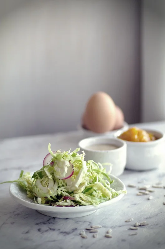 Breakfast Pot + Brussels Sprouts !