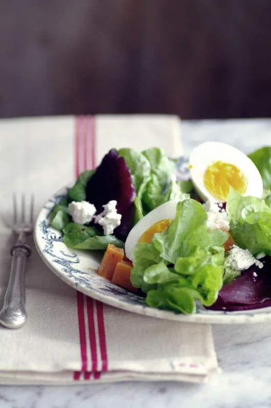 A Lentil Salad for Breakfast !
