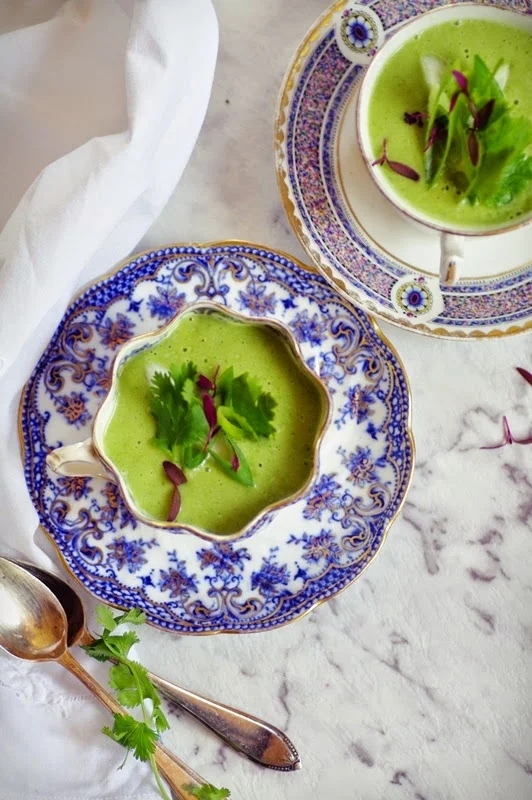 Chilled Green Goddess Soup