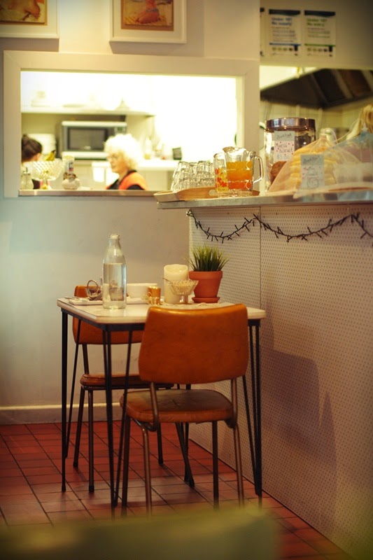 Coffee with the ladies . . .